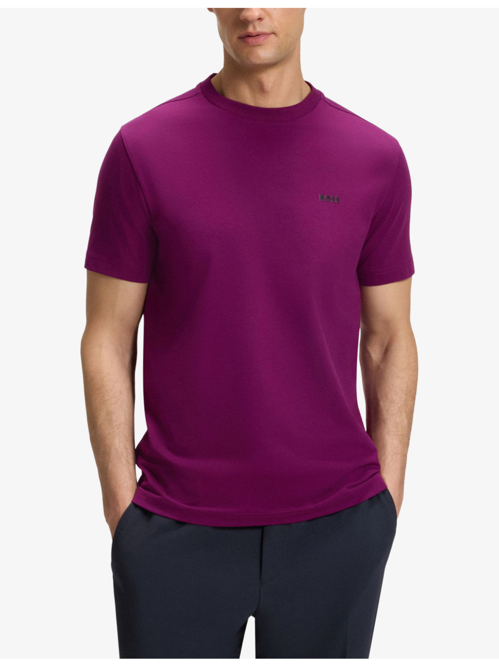 Logo-Embroidered Short-Sleeve Stretch-Cotton T-Shirt - 3
