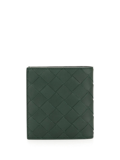 Bottega Veneta Intrecciato bi-fold cardholder outlook