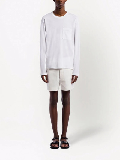 Prada long-sleeve cotton T-shirt outlook