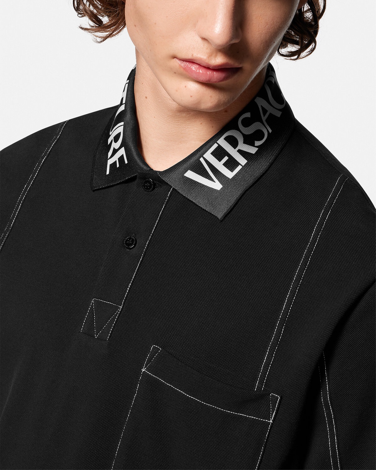 Logo Short-Sleeved Polo Shirt - 5