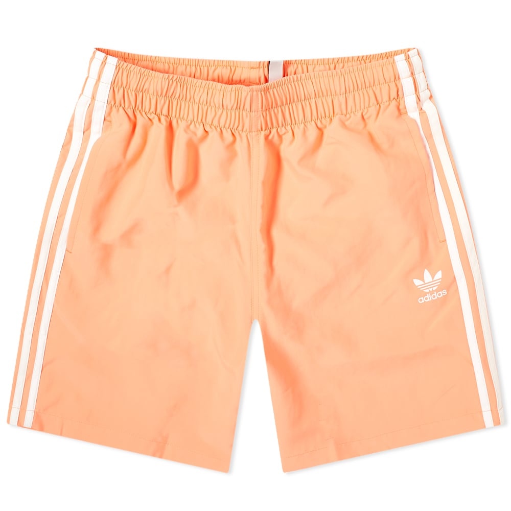 Adidas 3 Stripe Swim Short - 1