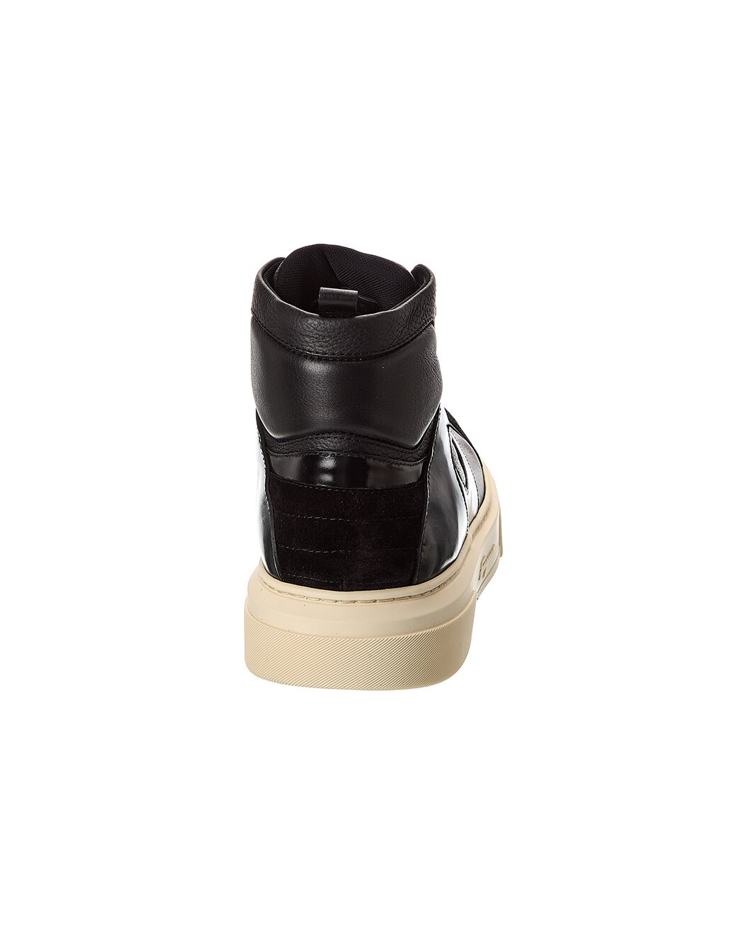 Ferragamo Cassio Leather High-Top Sneaker - 3