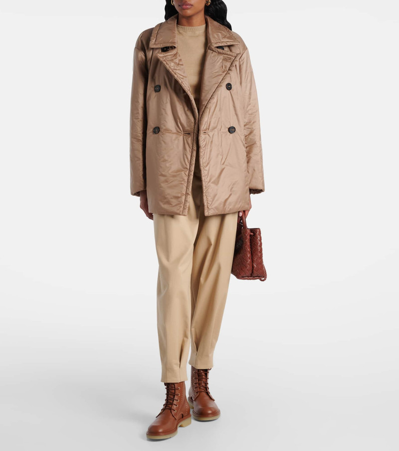 Max Mara Urbancombat leather combat boots outlook