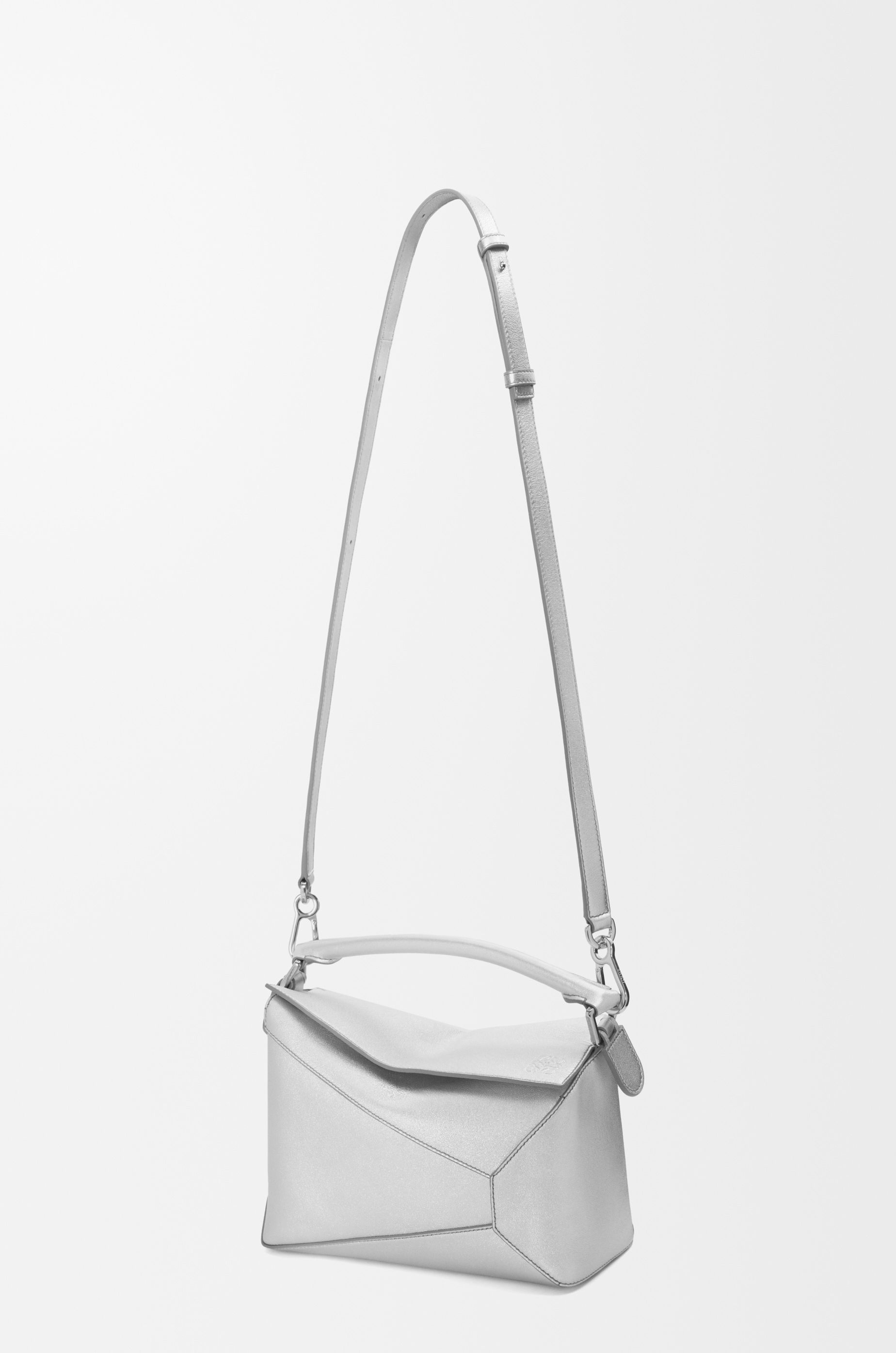 Small Puzzle bag in laminated lambskin - 8