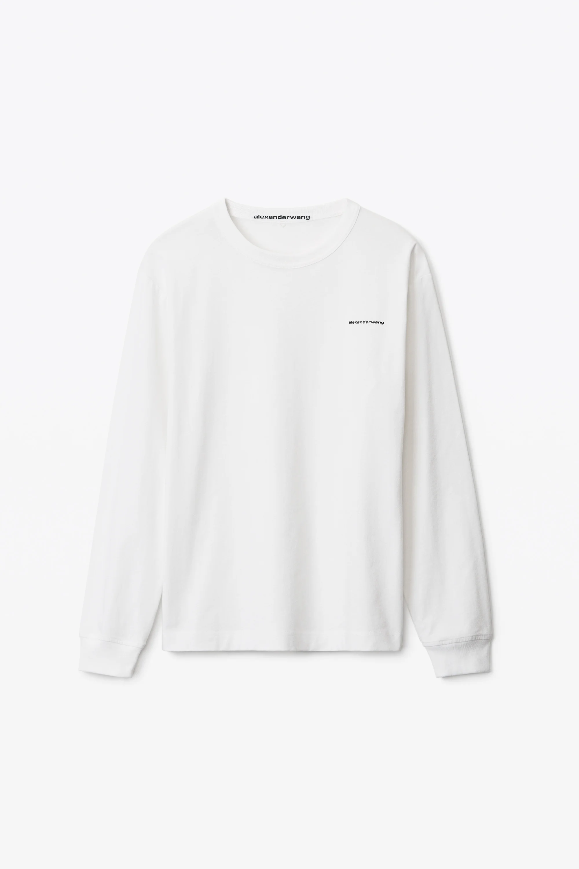 LONG-SLEEVE TEE IN HIGH TWIST JERSEY - 1