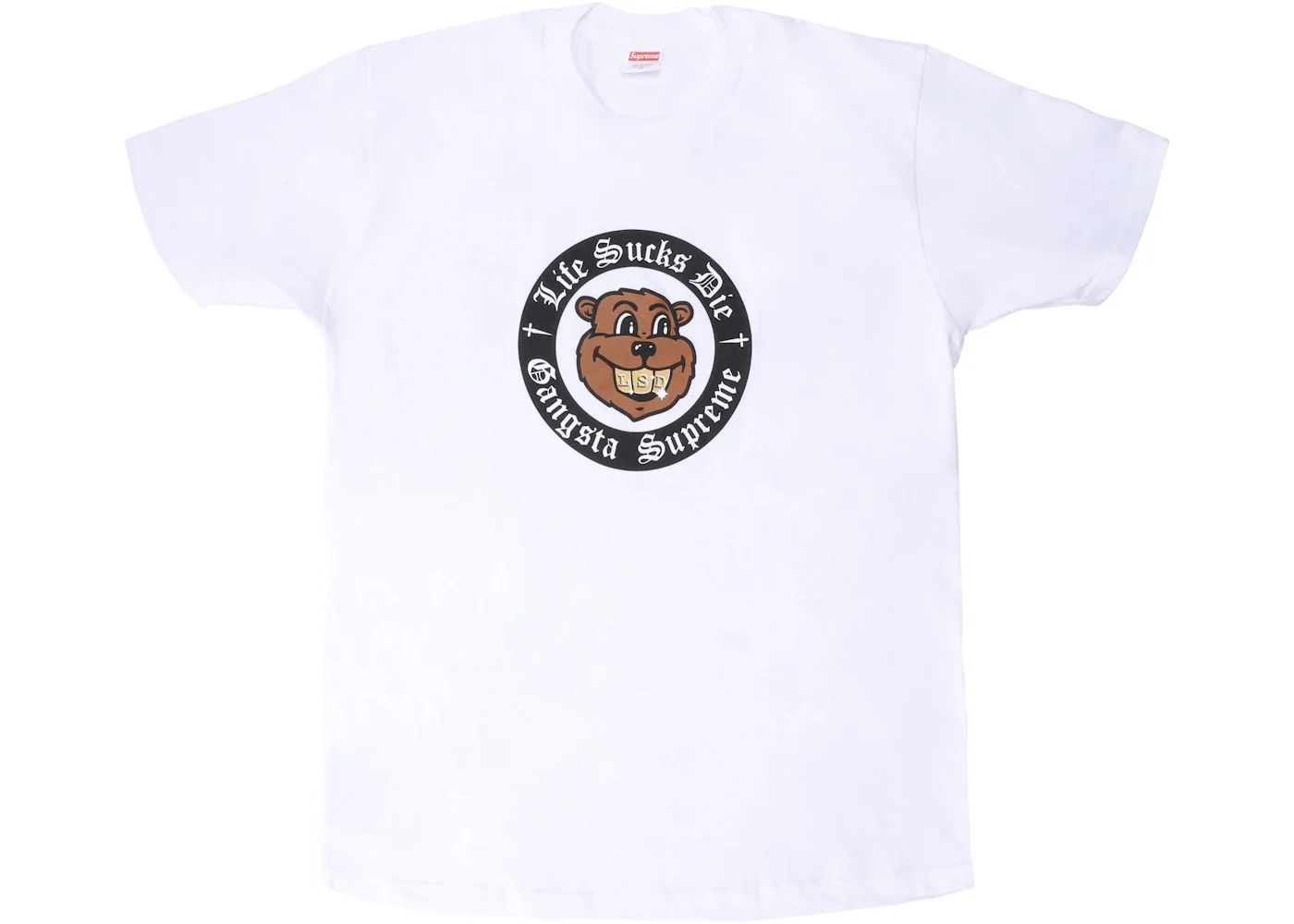 Supreme Life Sucks Die Tee White - 1