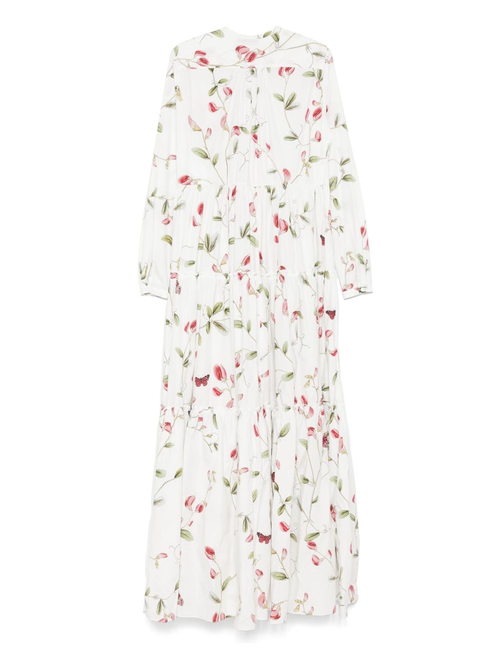 floral-print maxi dress - 2