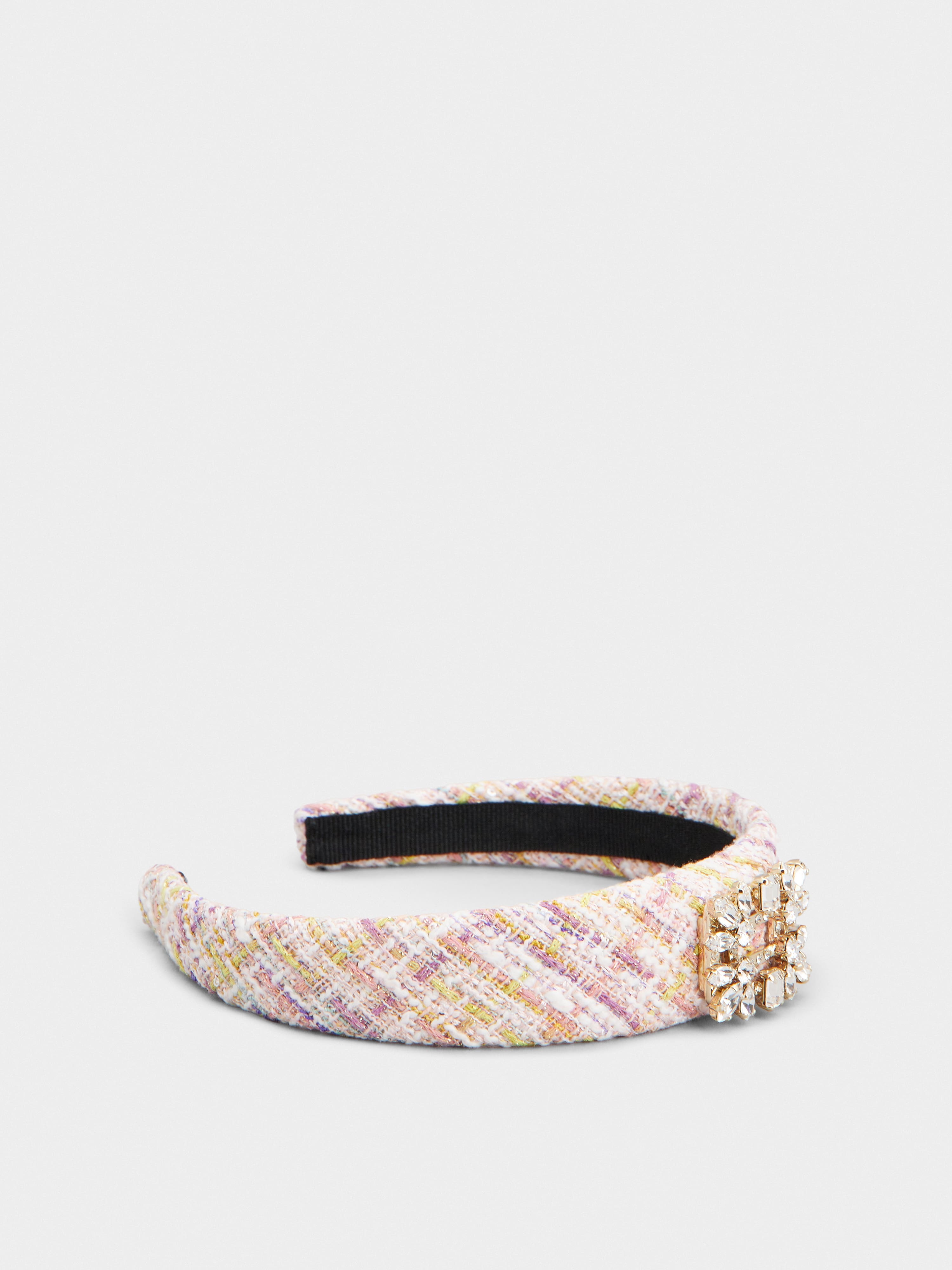 Broche Vivier Buckle Hairband in Fabric - 4