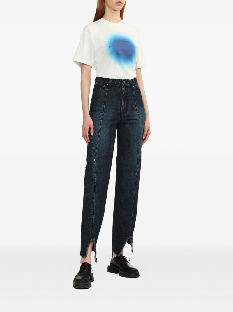 ADER error Eternity spray-print cotton T-shirt outlook