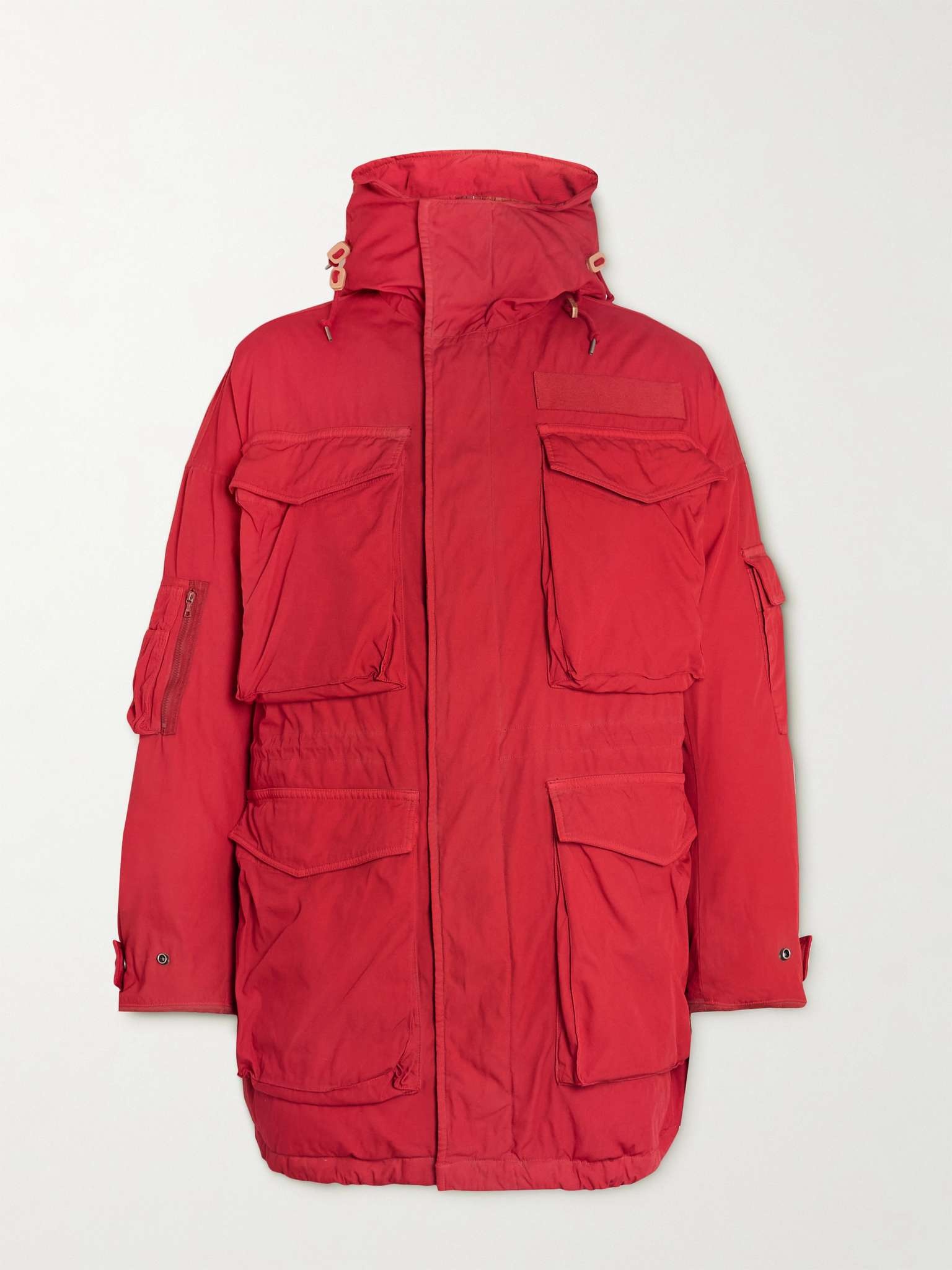 Krupa Oversized Shell Hooded Down Parka - 1