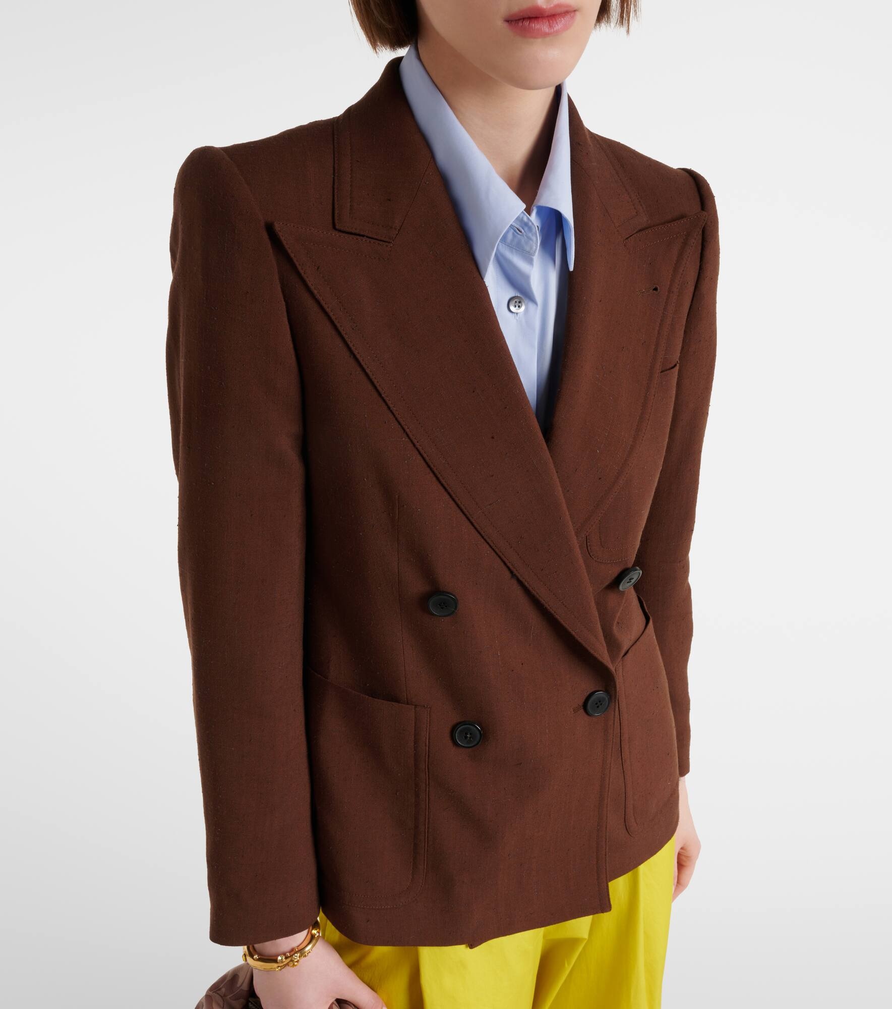 Double-breasted blazer - 4