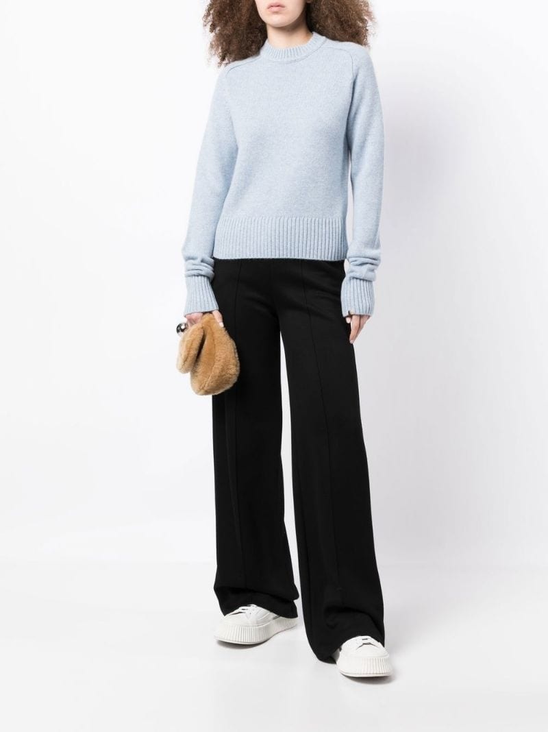 crew-neck cashmere jumper - 2