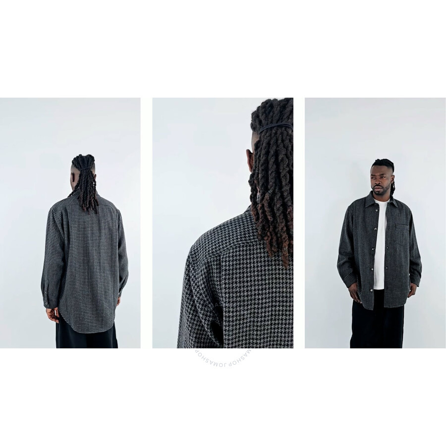 Nanushka Matize Long Sleeve Houndstooth Shirt - 7