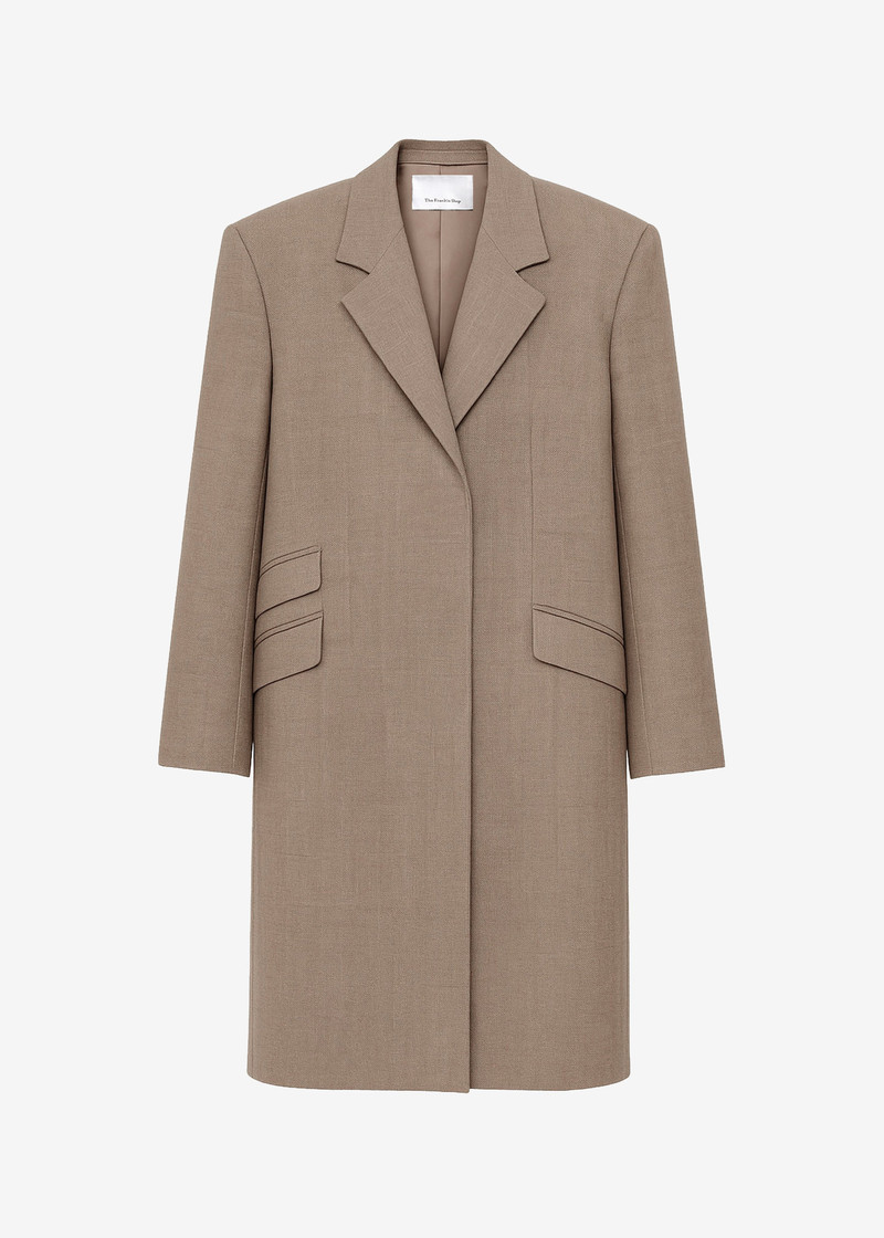 Orsta Wool Coat - Beige 1