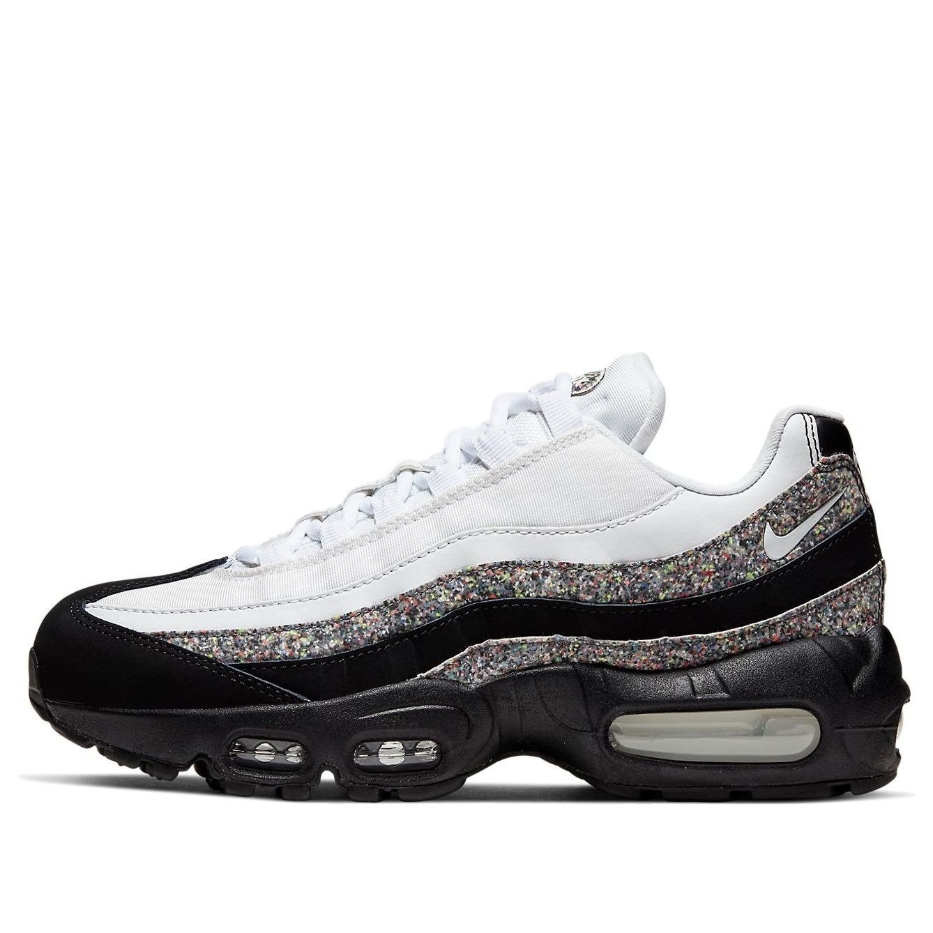 (WMNS) Nike Air Max 95 SE 'Black White' 918413-007 - 1