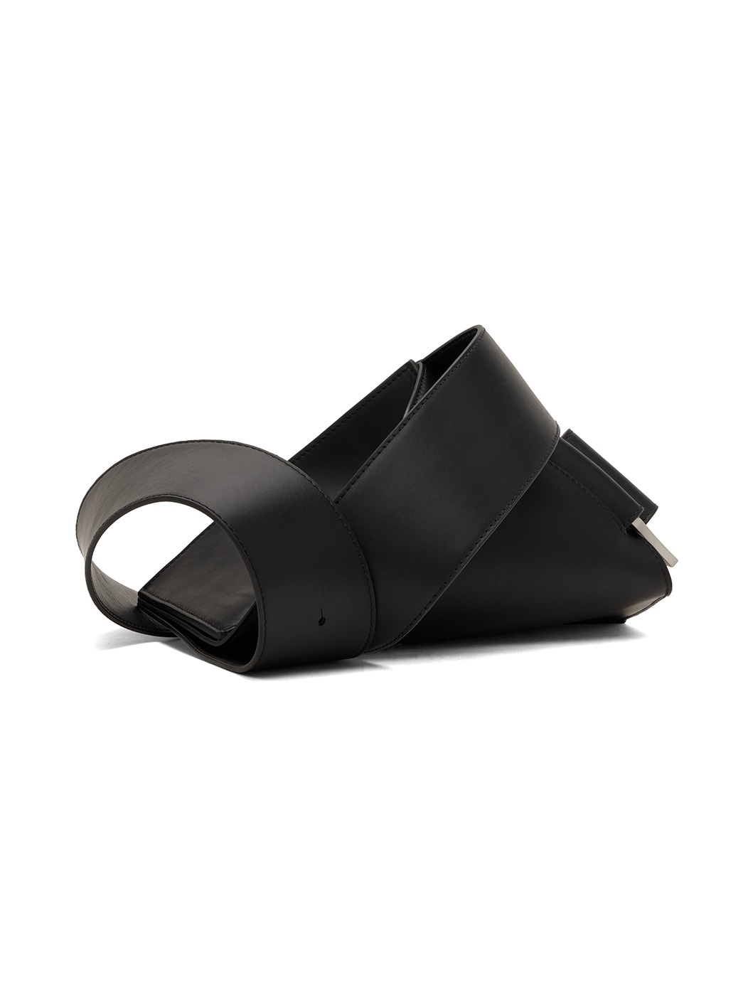 Black Maquette Leather Bag - 3