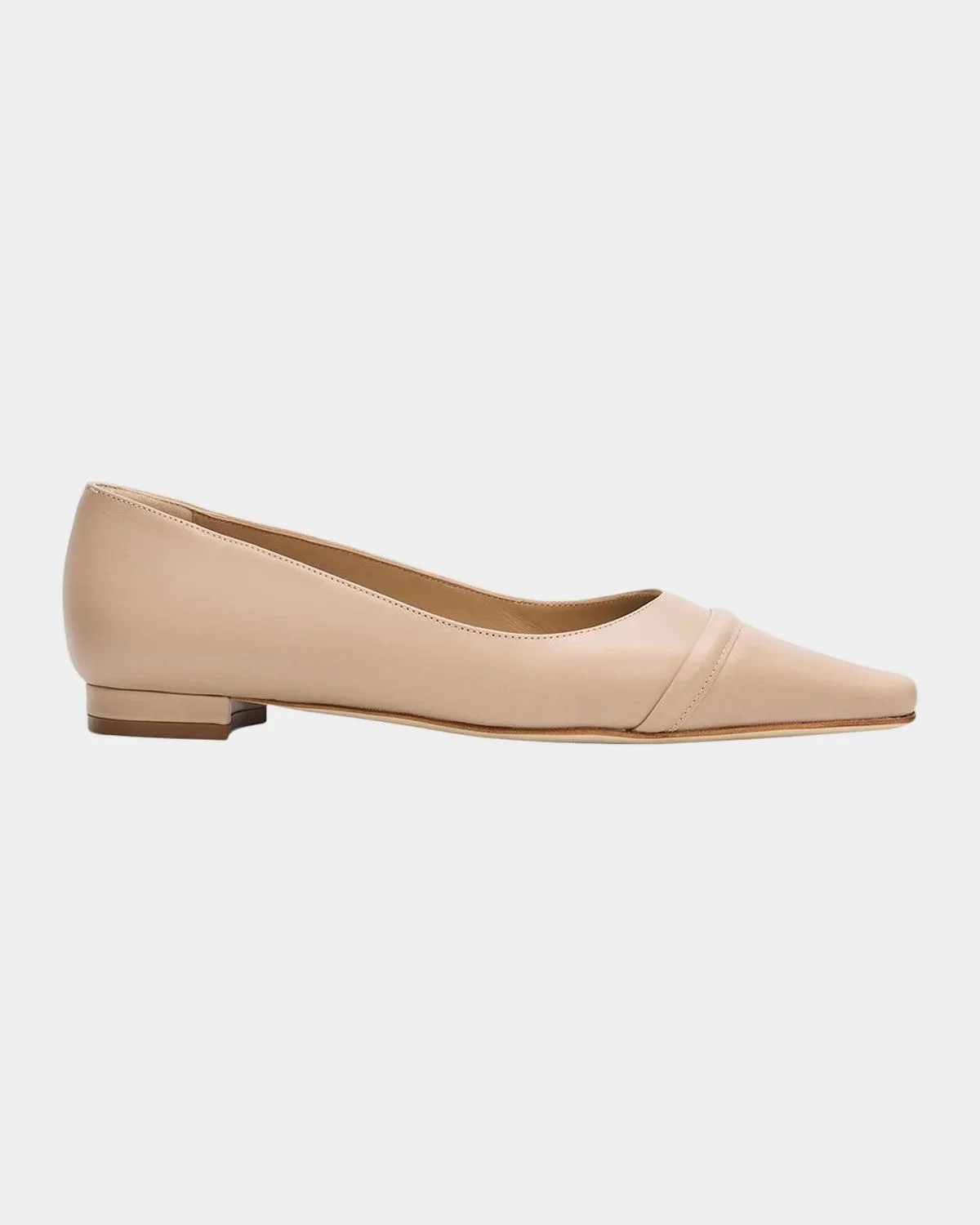 Cotinu Leather Ballerina Flats - 1