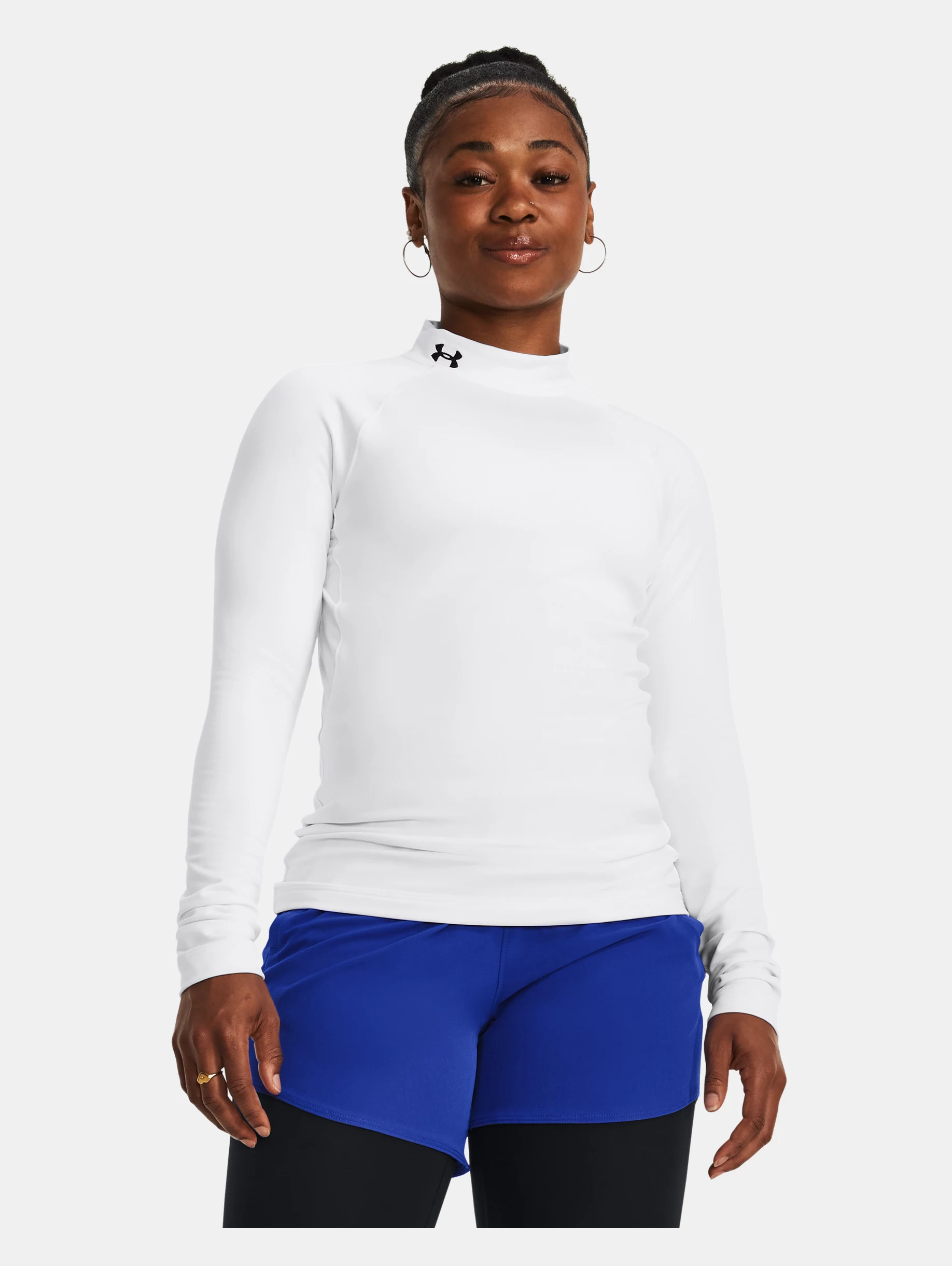 Women's ColdGear® Mock Neck Long Sleeve - 2