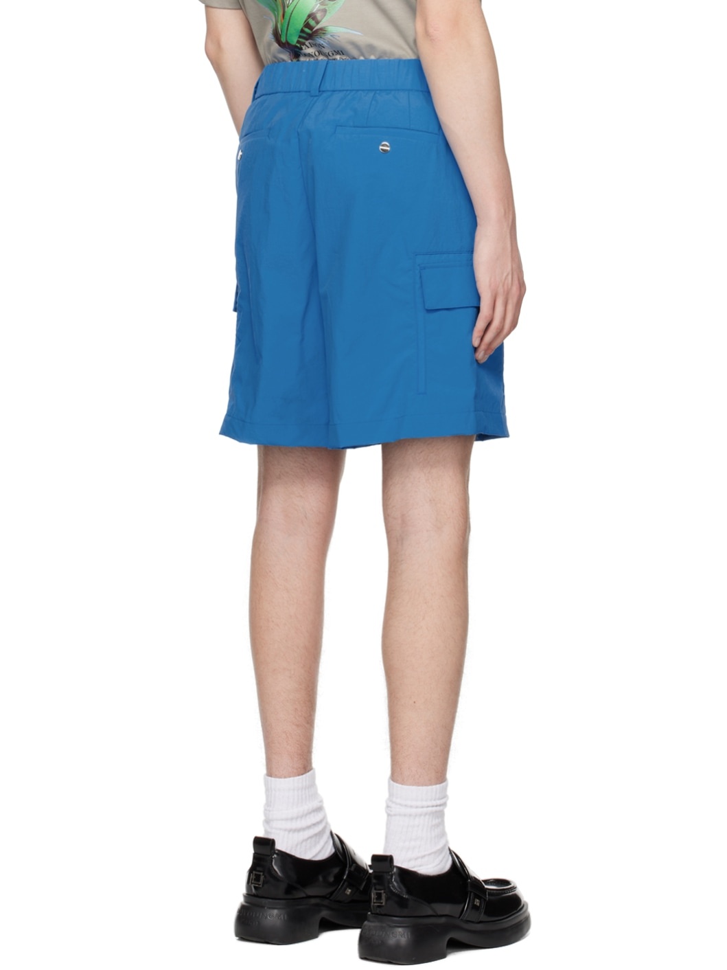 Blue Hardware Shorts - 3