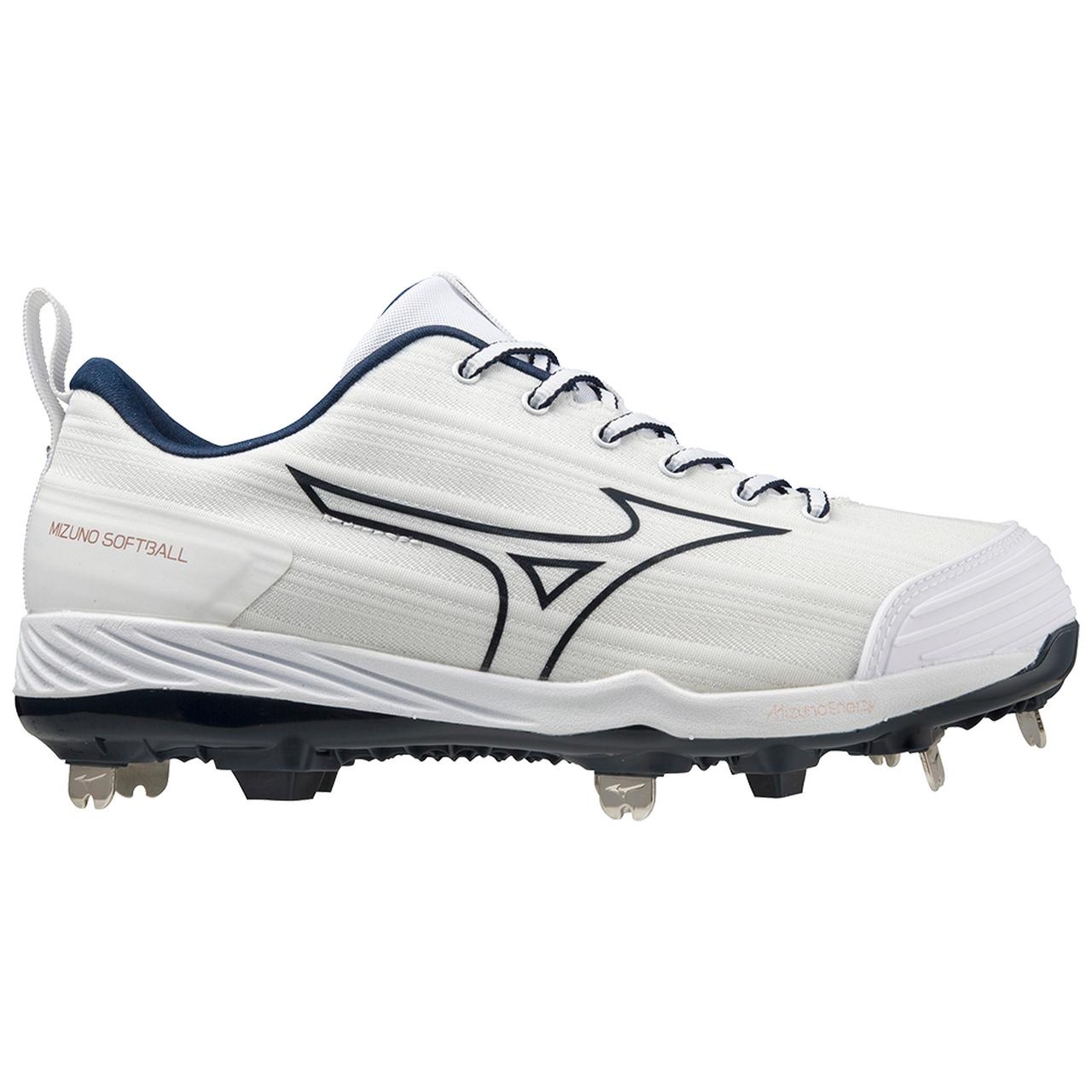 Mizuno Sweep 6 Low Women's Metal Fastpitch Softball Cleat - 6
