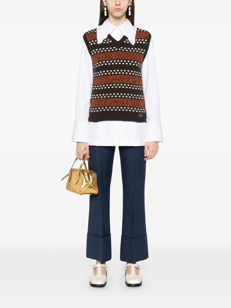 Valentino crepe trousers outlook