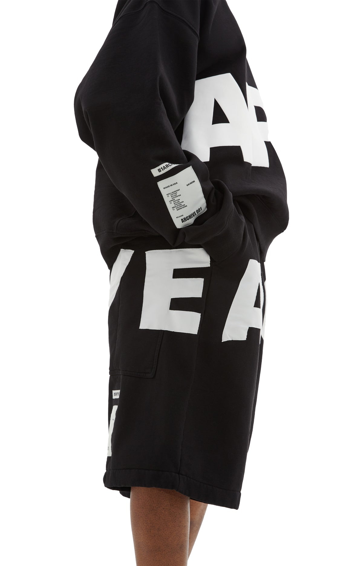 SKATE DRAWSTRING SHORT (BLACK) - 4