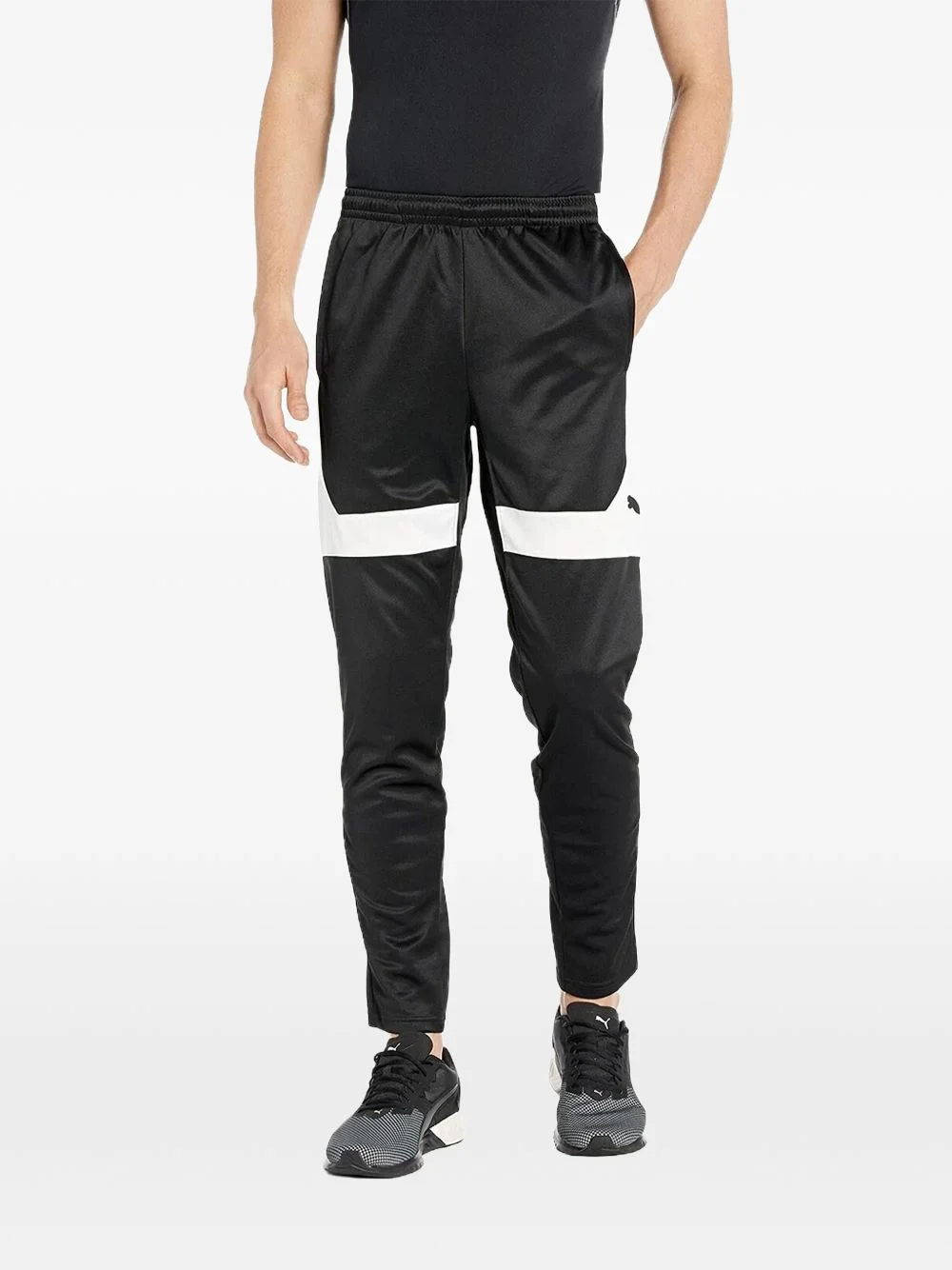 panelled pocket track pants - 1