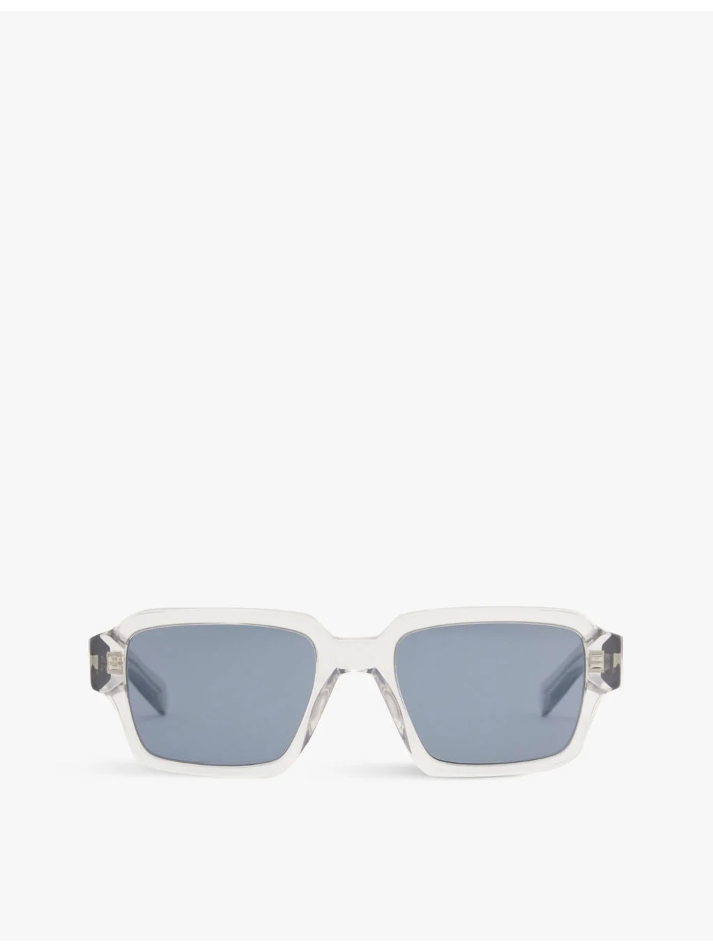 PR 02ZS transparent square-frame acetate sunglasses - 1