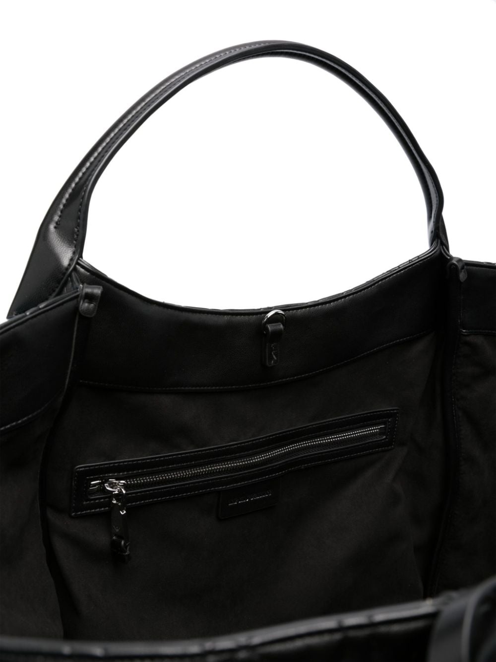 oversized quilted tote bag - 5