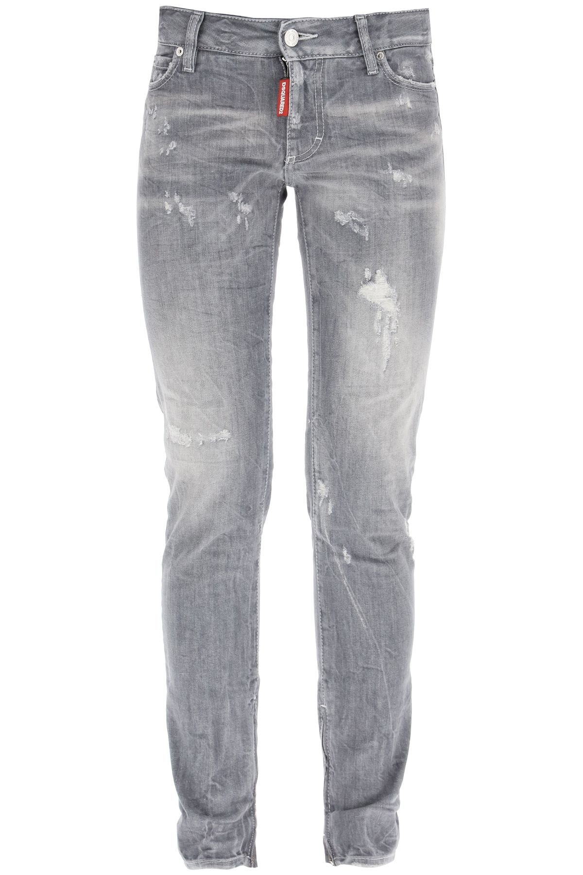 MEDIUM WAIST SKINNY JEANS - 1