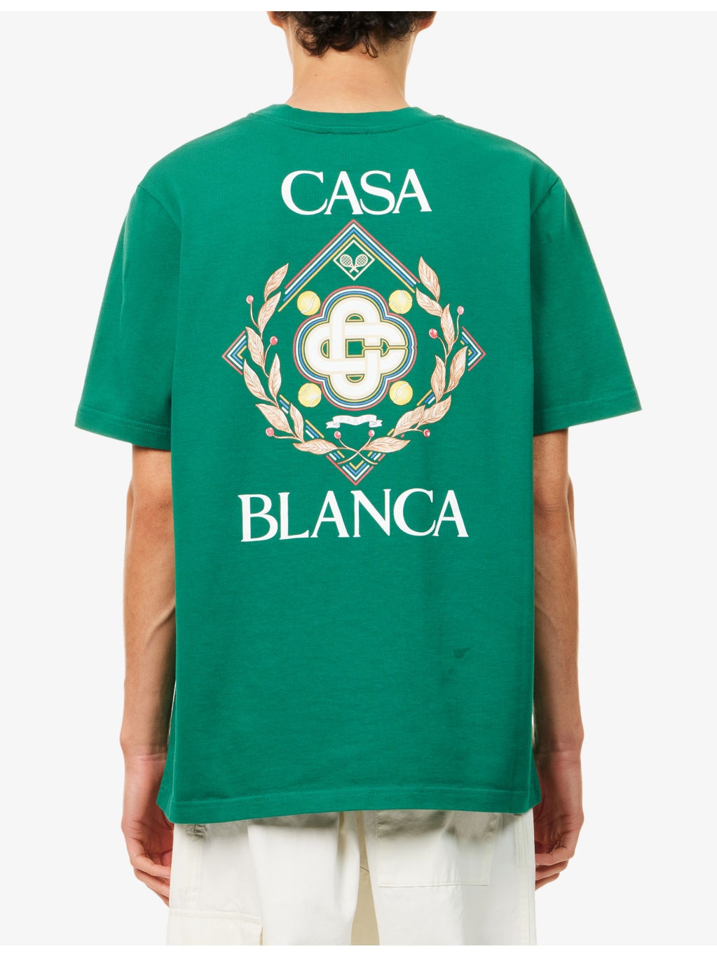 Championship Diamond Logo-Print Cotton-Jersey T-Shirt - 4