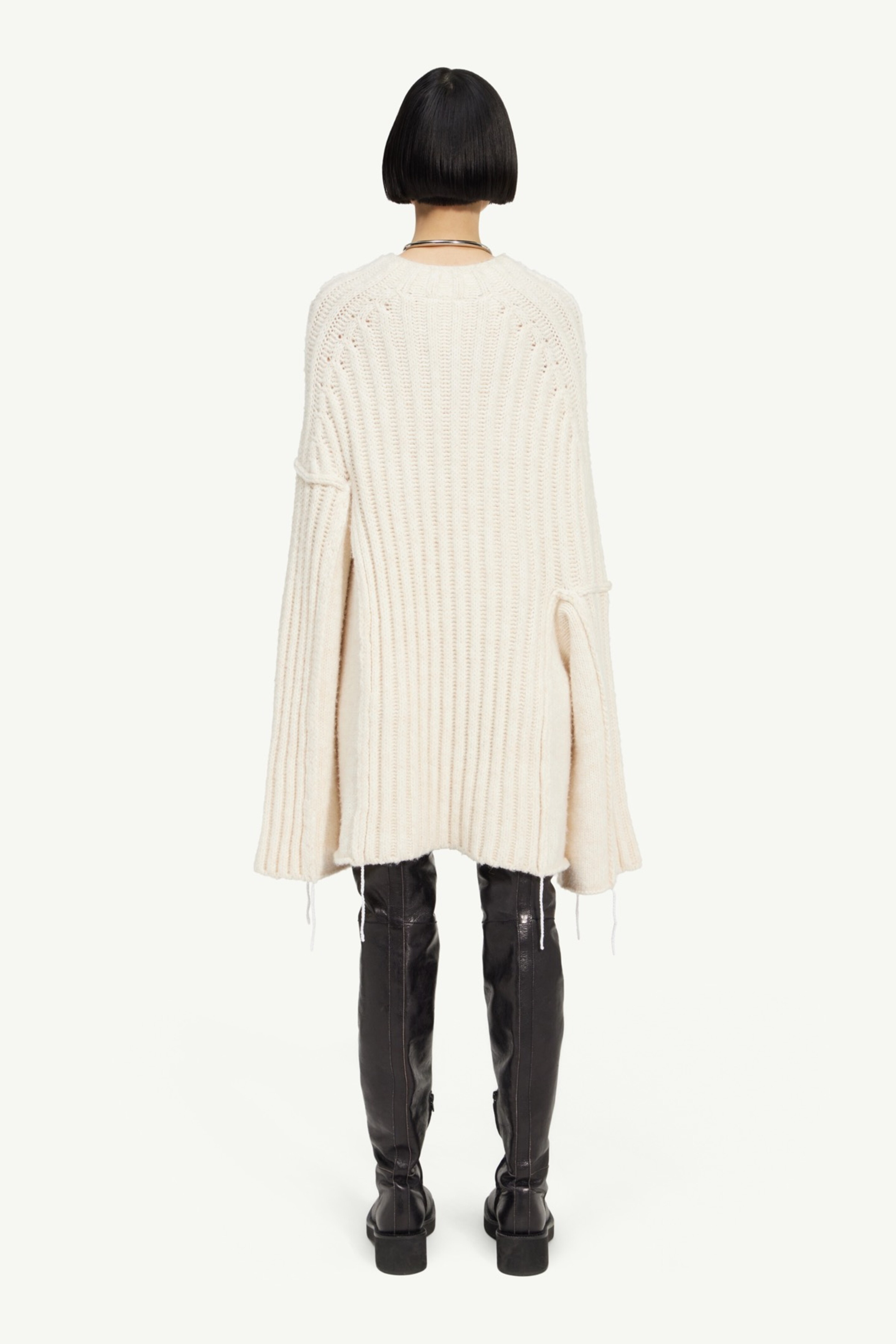 Chunky rib sweater - 4
