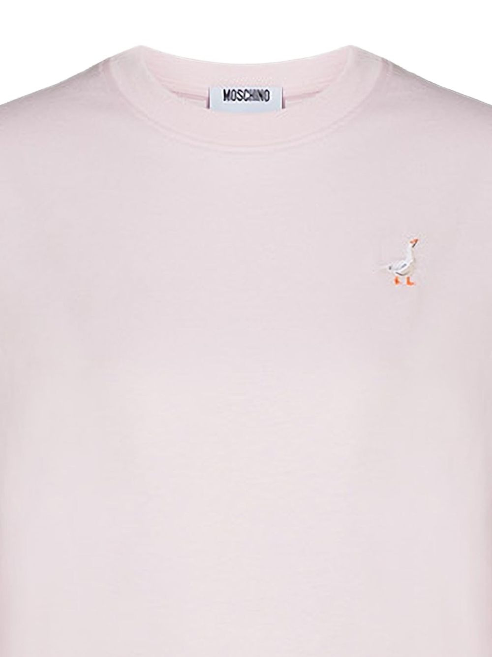 goose-embroidered T-shirt - 3