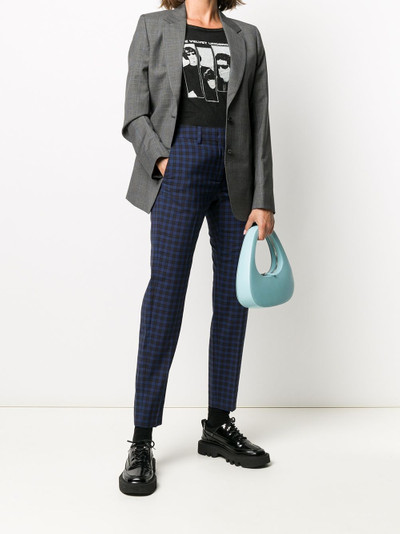 Paul Smith check print single-breasted blazer outlook