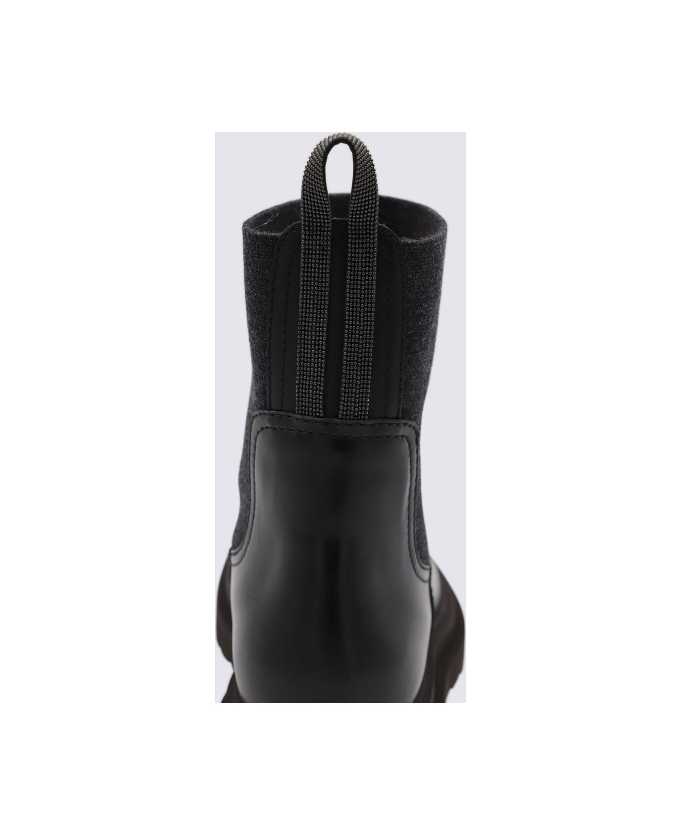 Black Leather Boots - 4