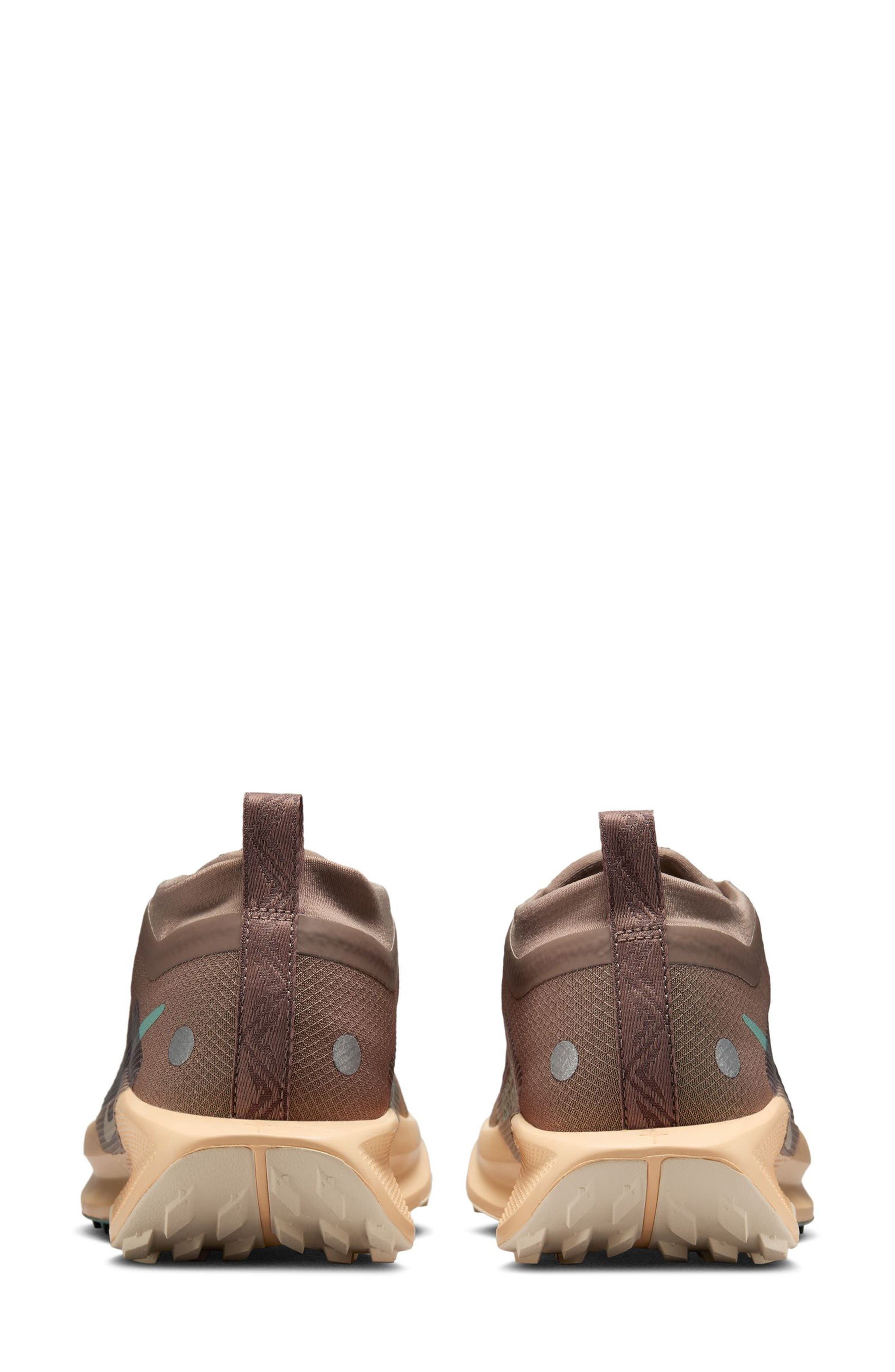 Nike Pegasus Trail 5 Gore-Tex® Waterproof Running Shoe in Mink Brown/Cannon/Orange at Nordstrom - 5