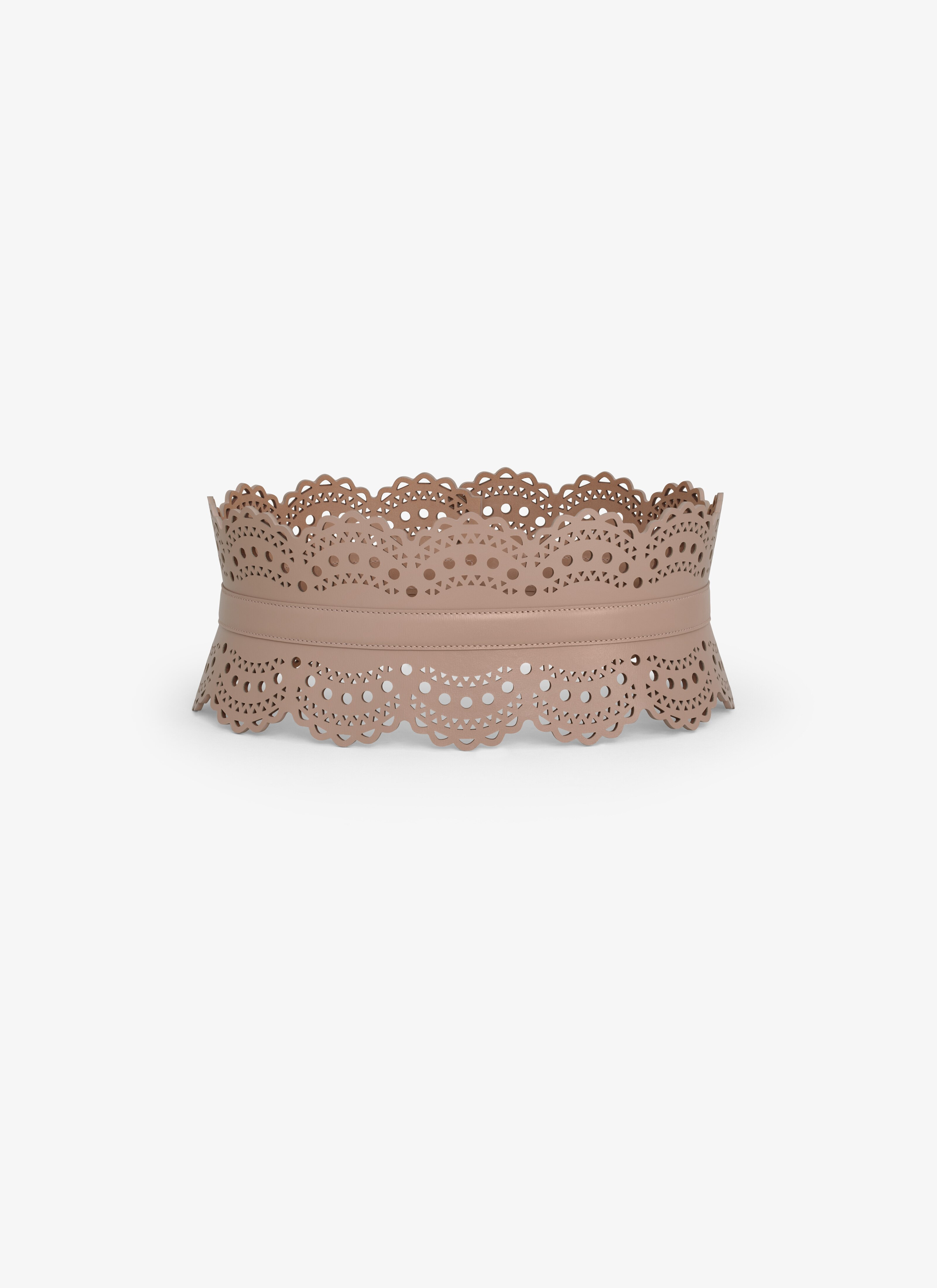 BUSTIER BELT IN VIENNE WAVE CALFSKIN - 2