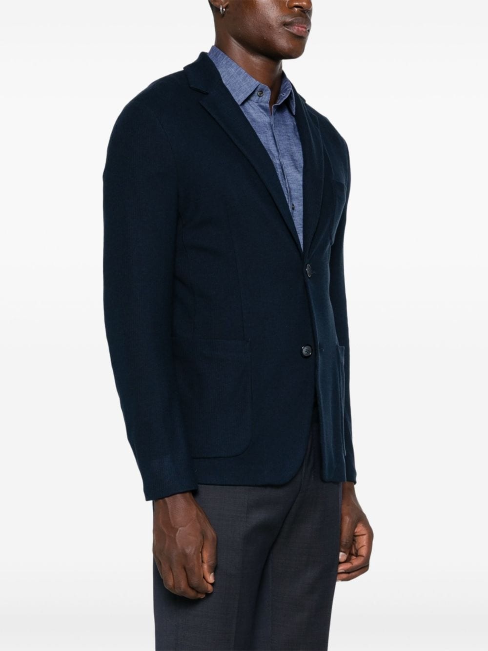 knitted blazer - 3