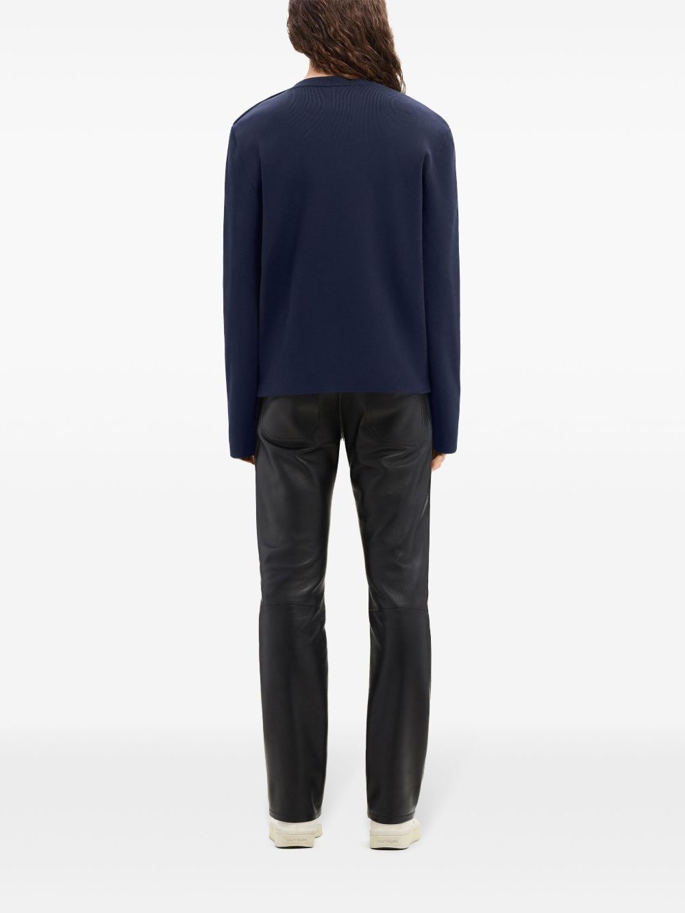 shoulder snaps sweater - 4