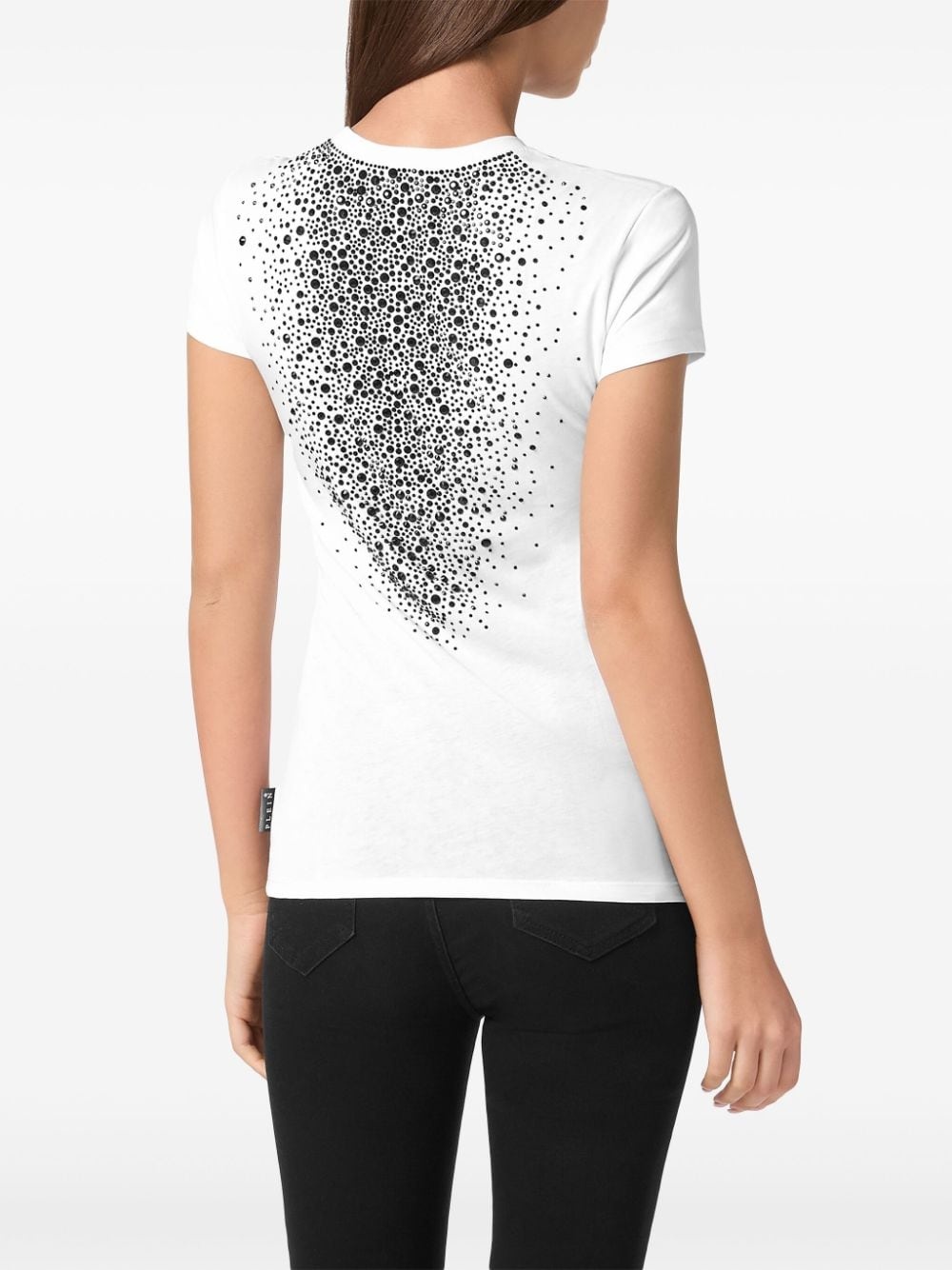 crystal-embellished T-shirt - 3
