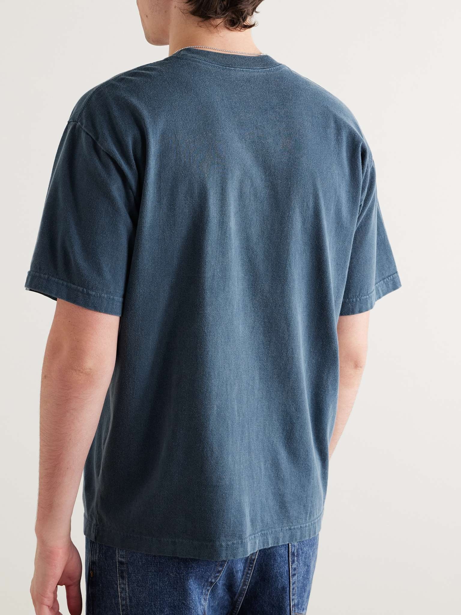 Logo-Print Cotton-Jersey T-Shirt - 4
