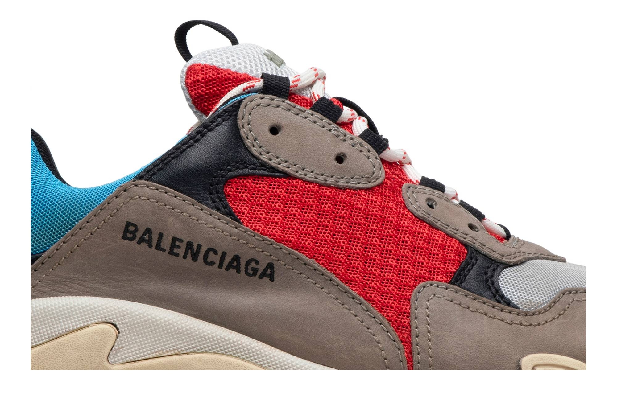 Balenciaga Triple S Sneaker 'Blue Red' 2018 - 2