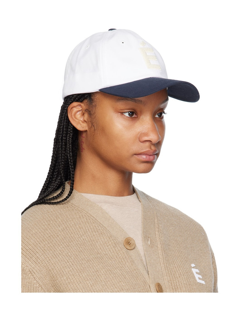 Étude White & Navy Booster Patch Cap outlook