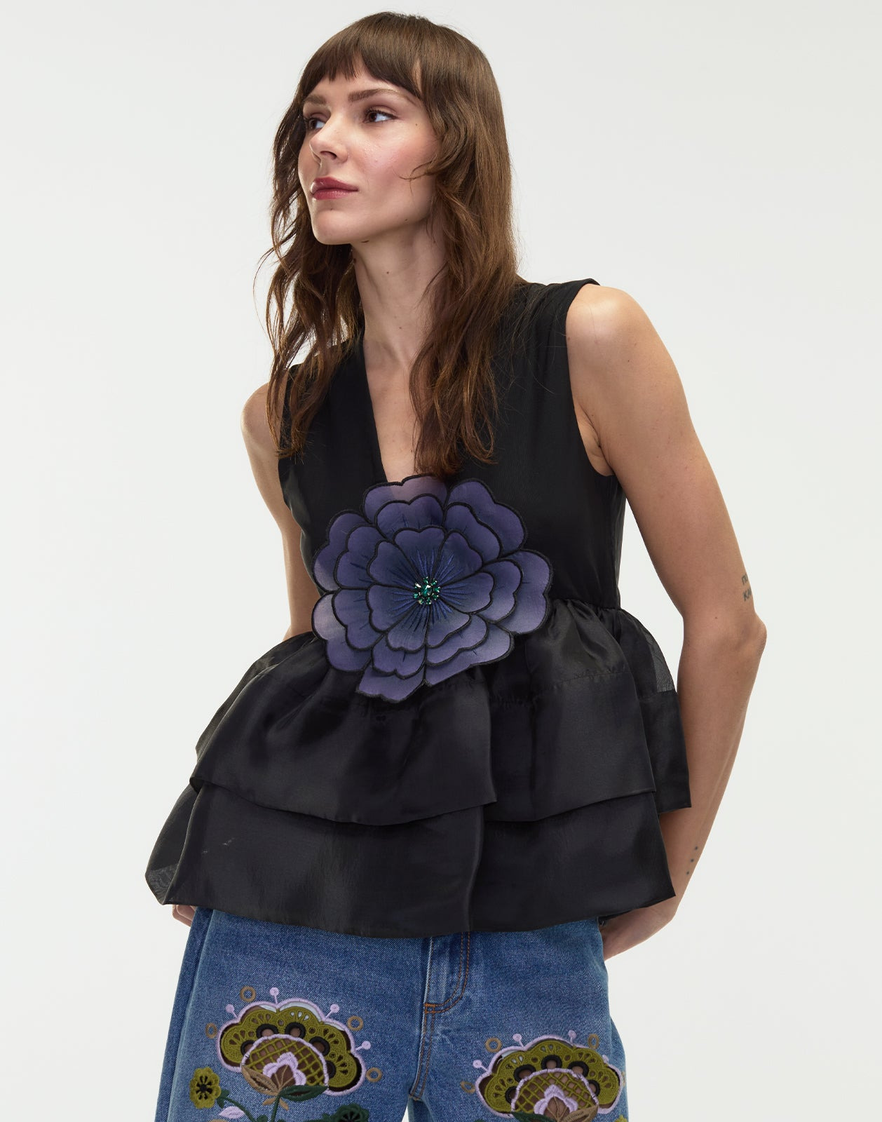 Daphne Organza Top - 4