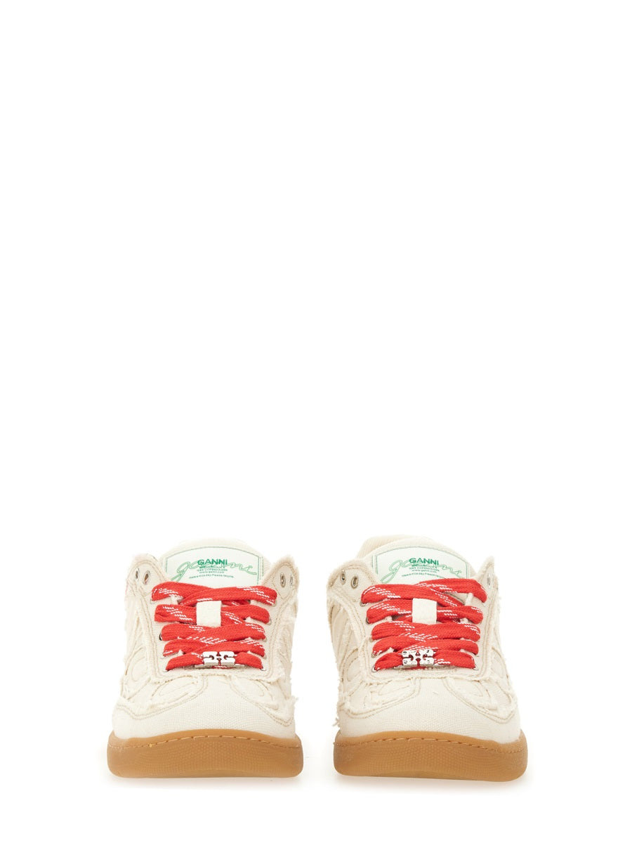 Ganni Women 08 Canvas Sneaker - 3