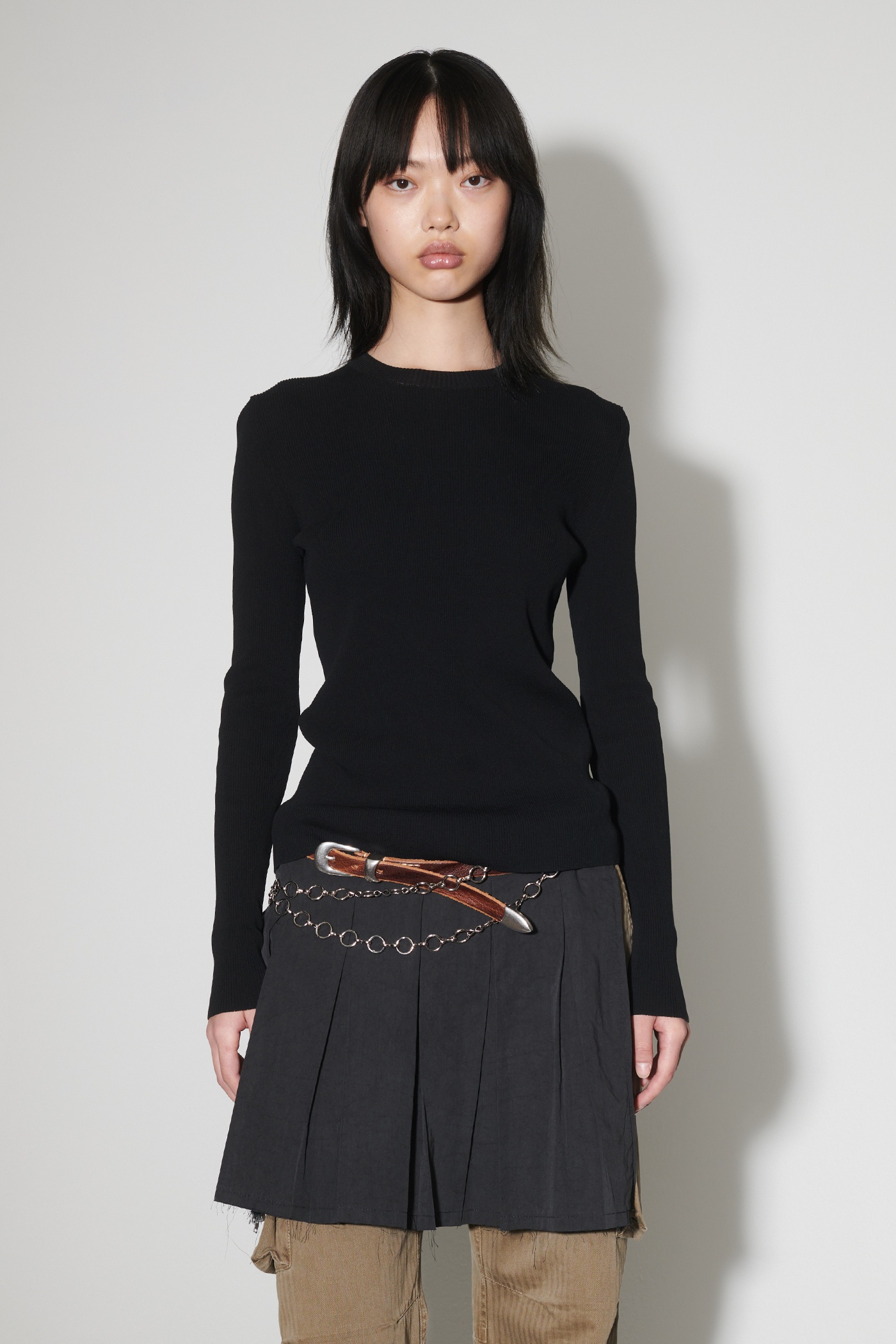 Compact Roundneck Liqouirce Cotton Voile - 6