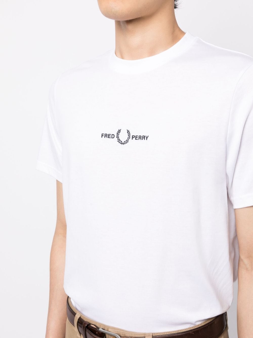 logo-print crew-neck T-shirt - 5