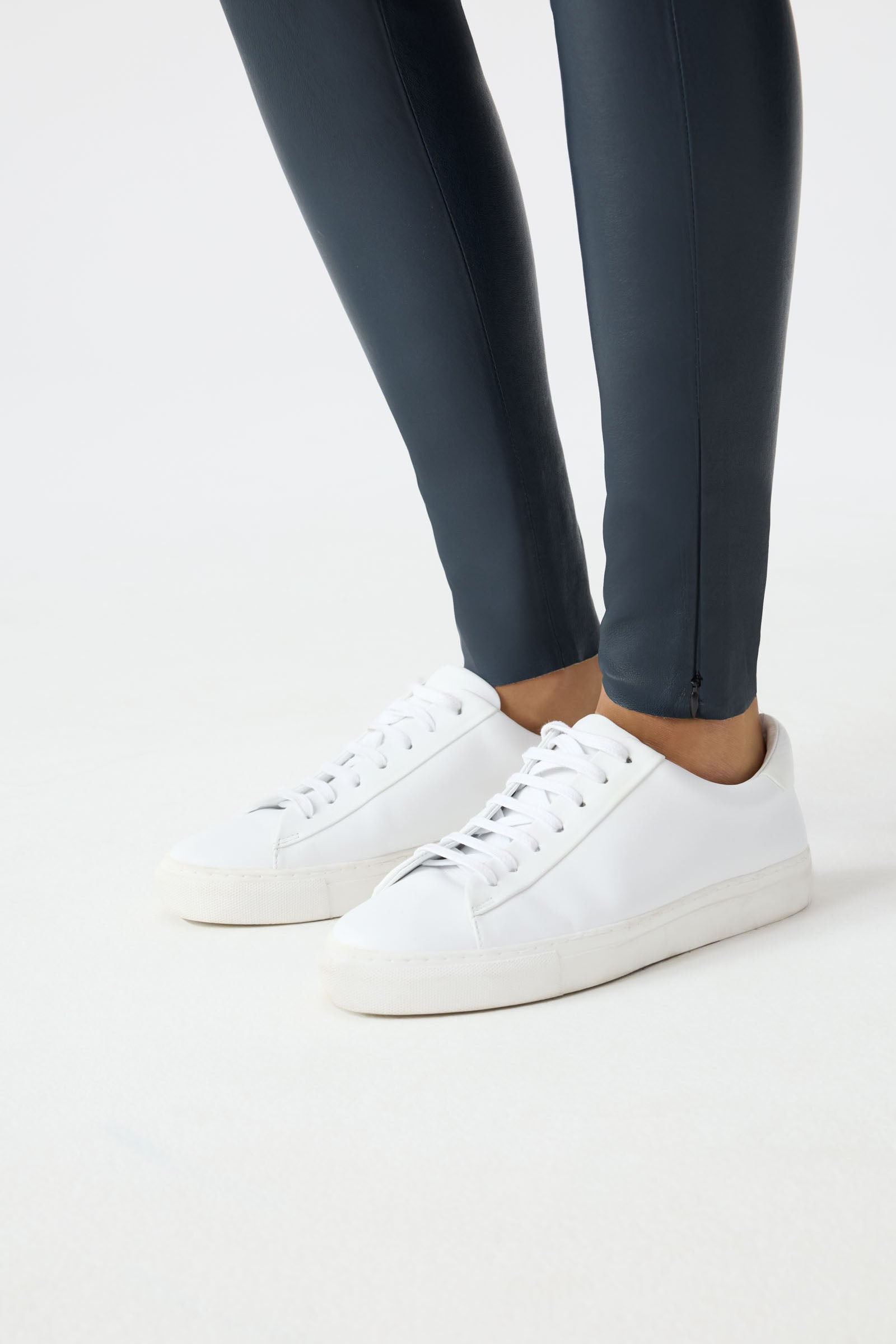 NAVI-Z Fitted Lamb Leather Legging - 6
