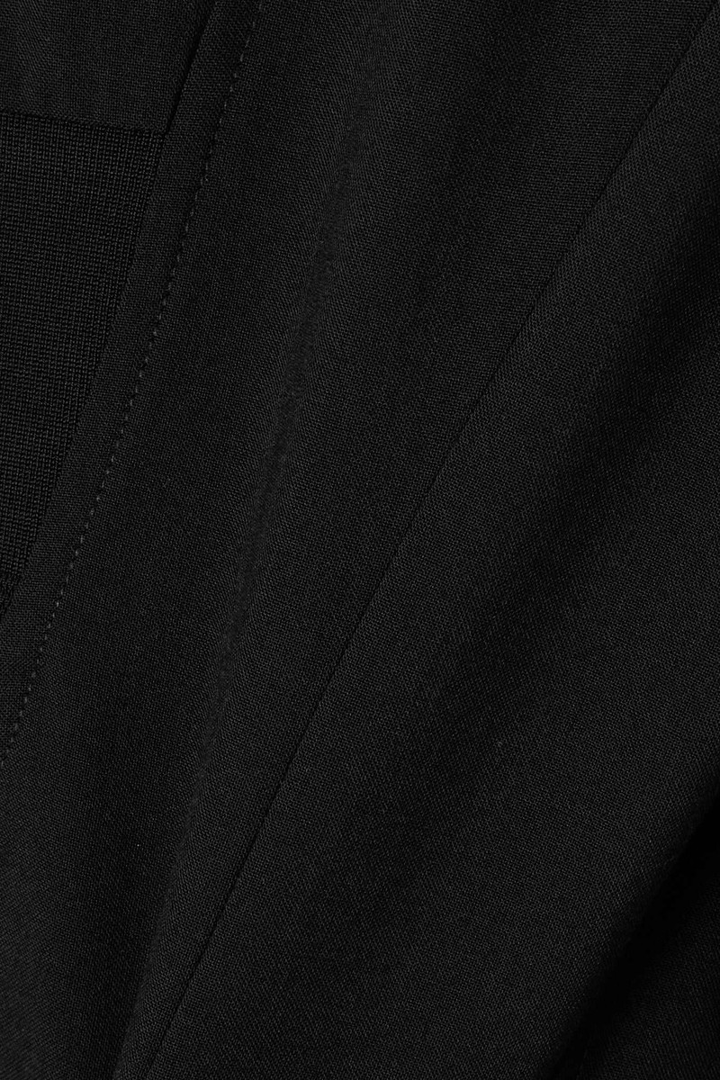+ KNWLS cutout paneled stretch-crepe blazer 4
