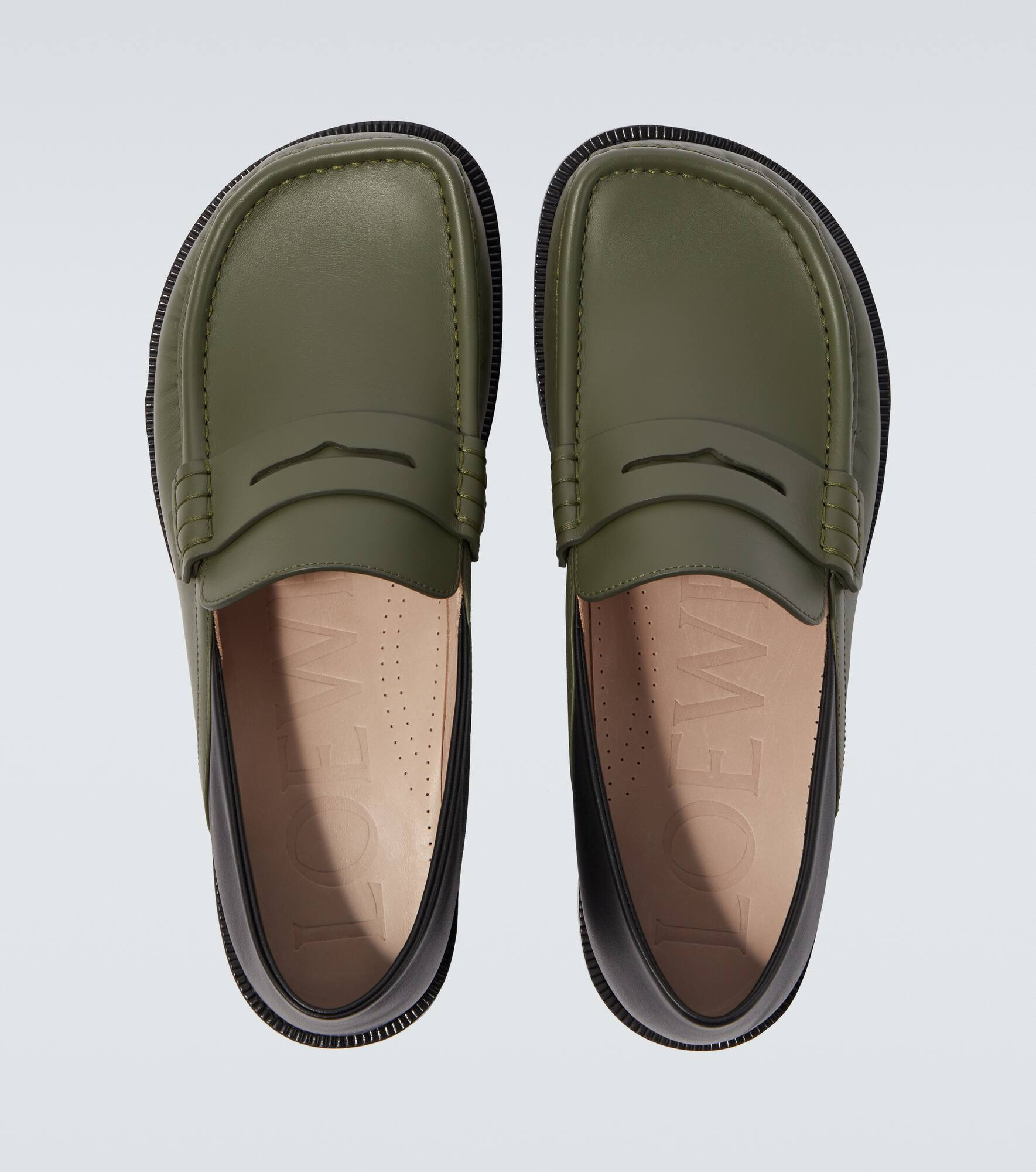Campo leather penny loafers - 4